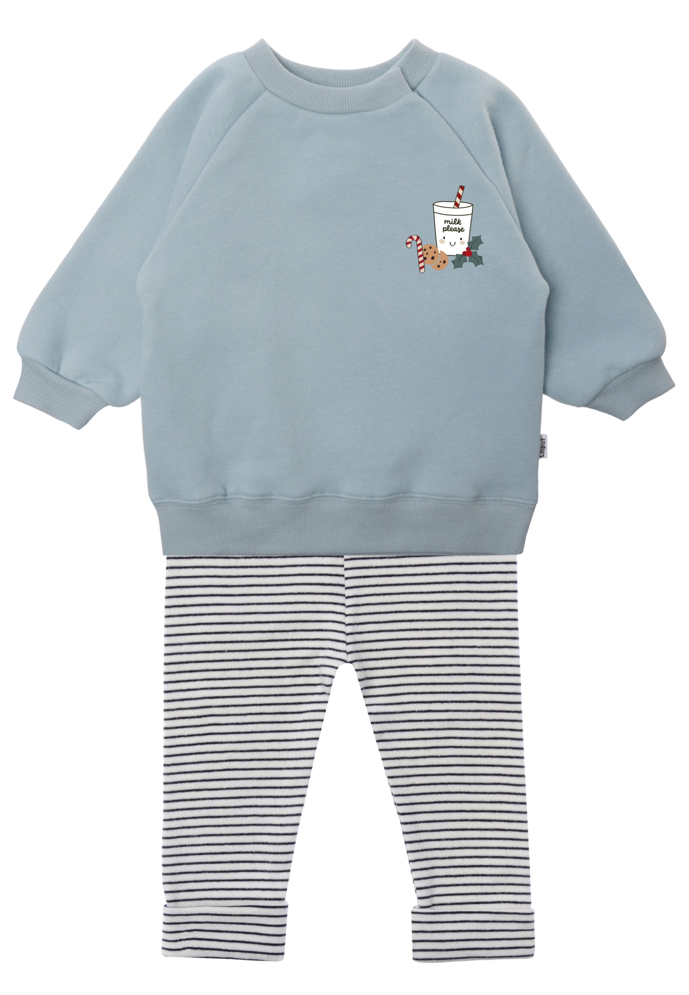 LILIPUT Set 'Cookie & Milk' in Blue: front