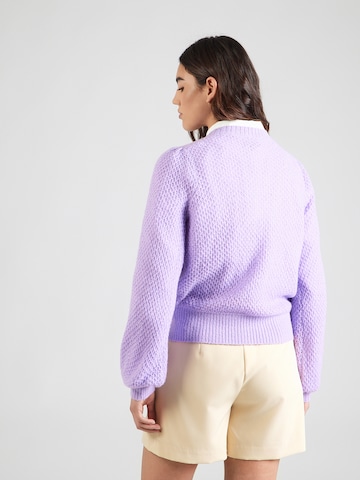 King Louie Kardigán 'Farfalle' - Fialová