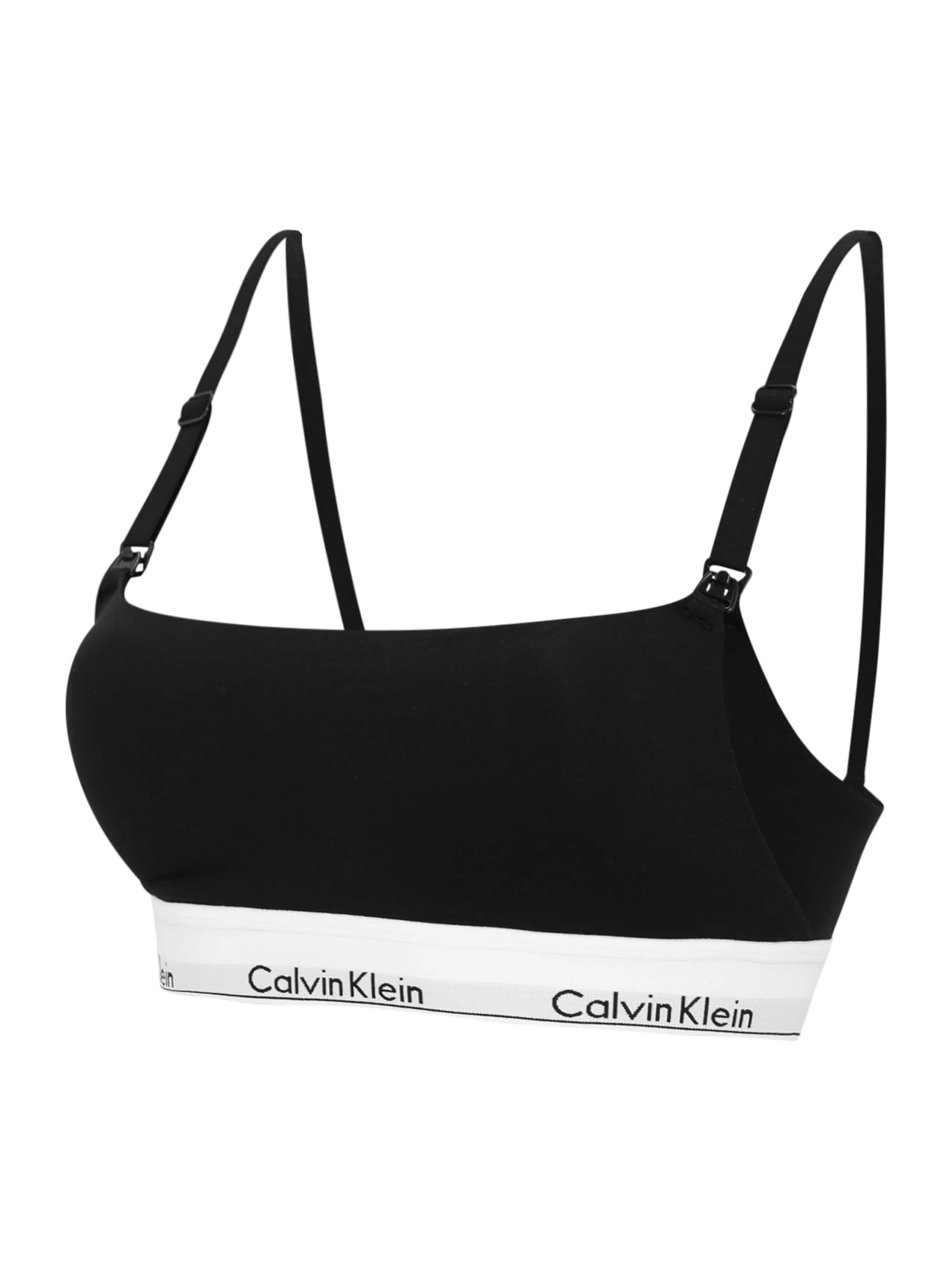 Calvin Klein Underwear Bustier BH in Schwarz: Vorderseite