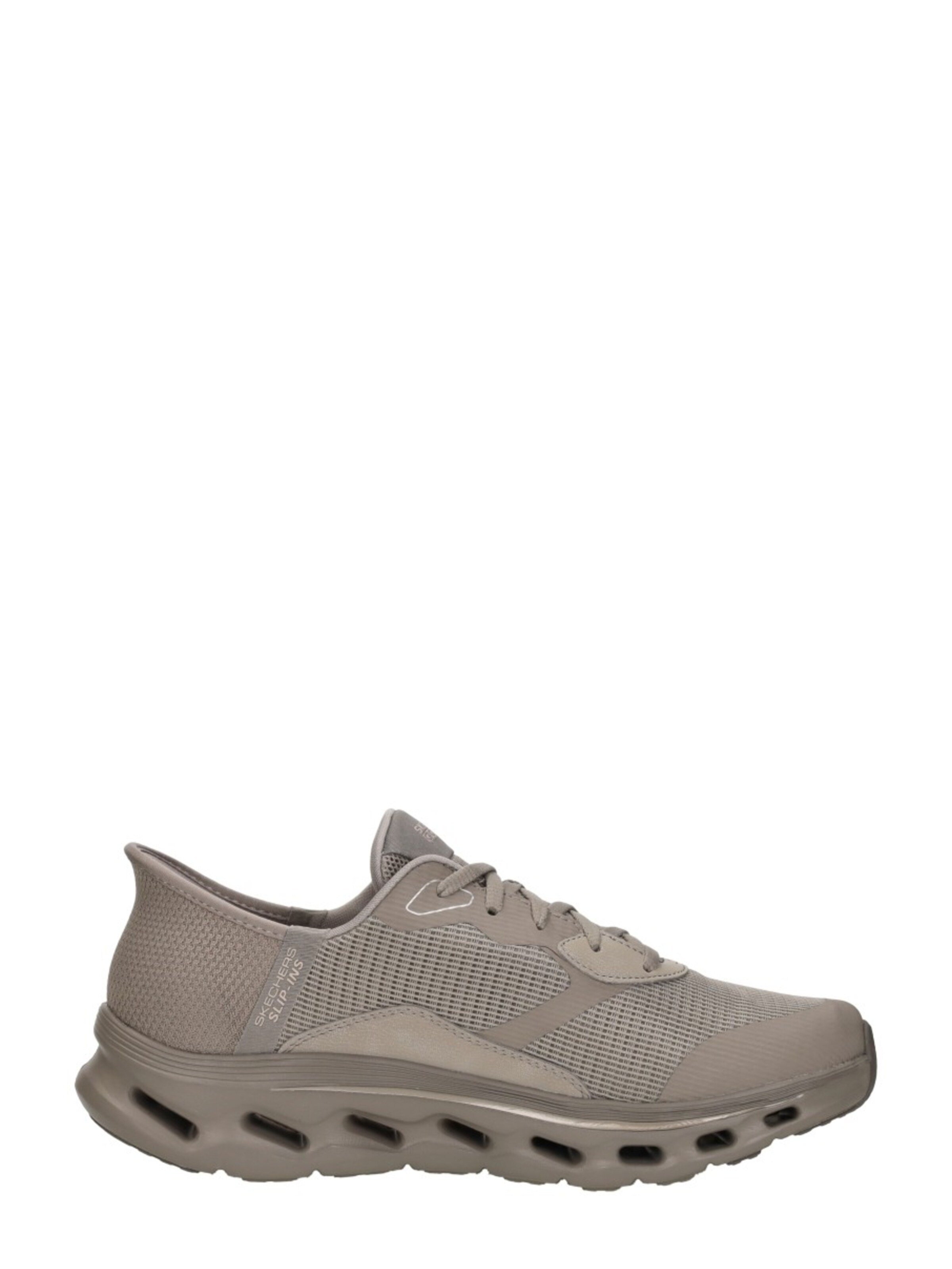 SKECHERS Platform trainers 'Slip-Ins: Go Walk Glide' in Grey
