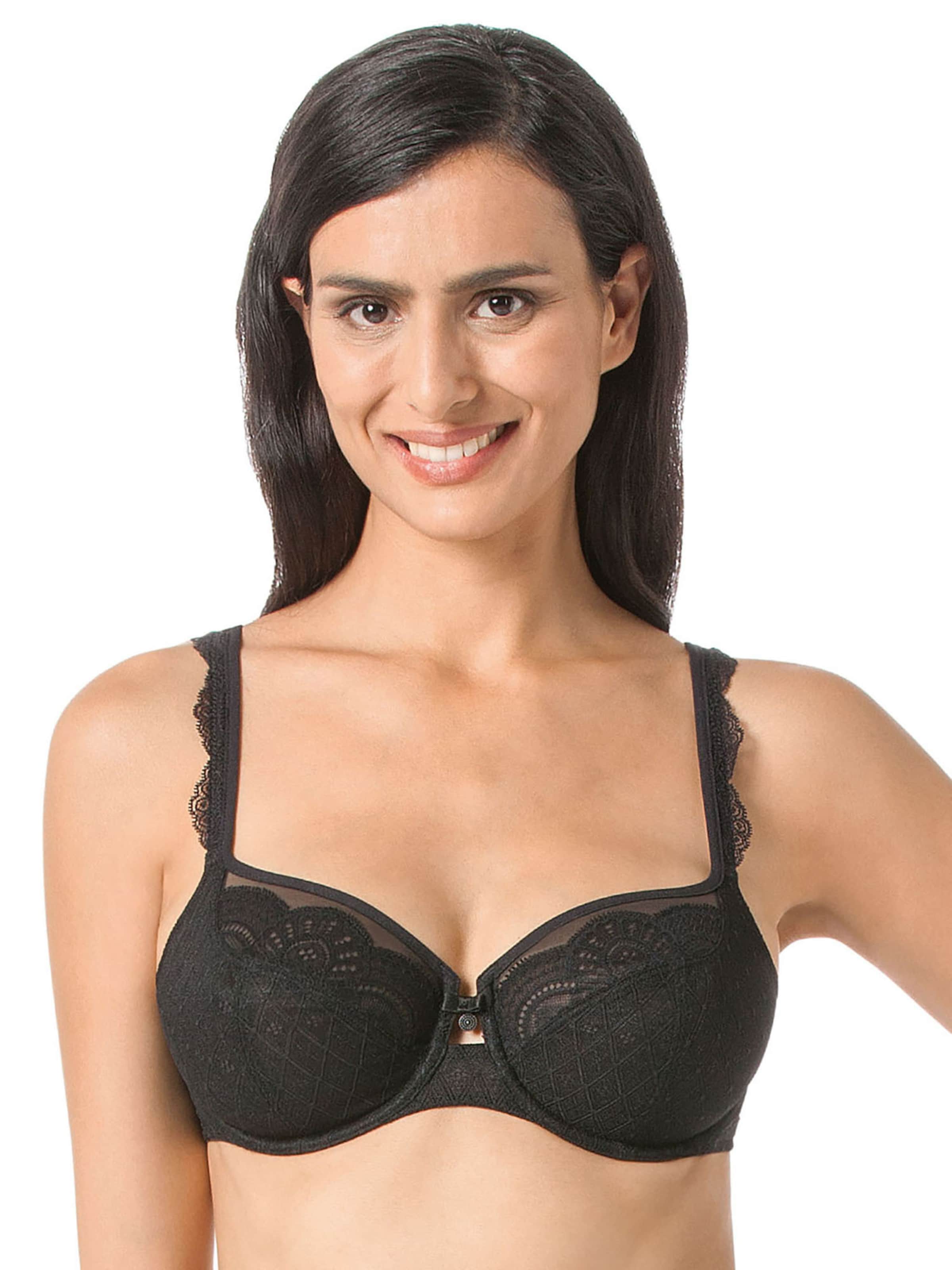 ANITA T-shirt Bra 'Selma' in Black