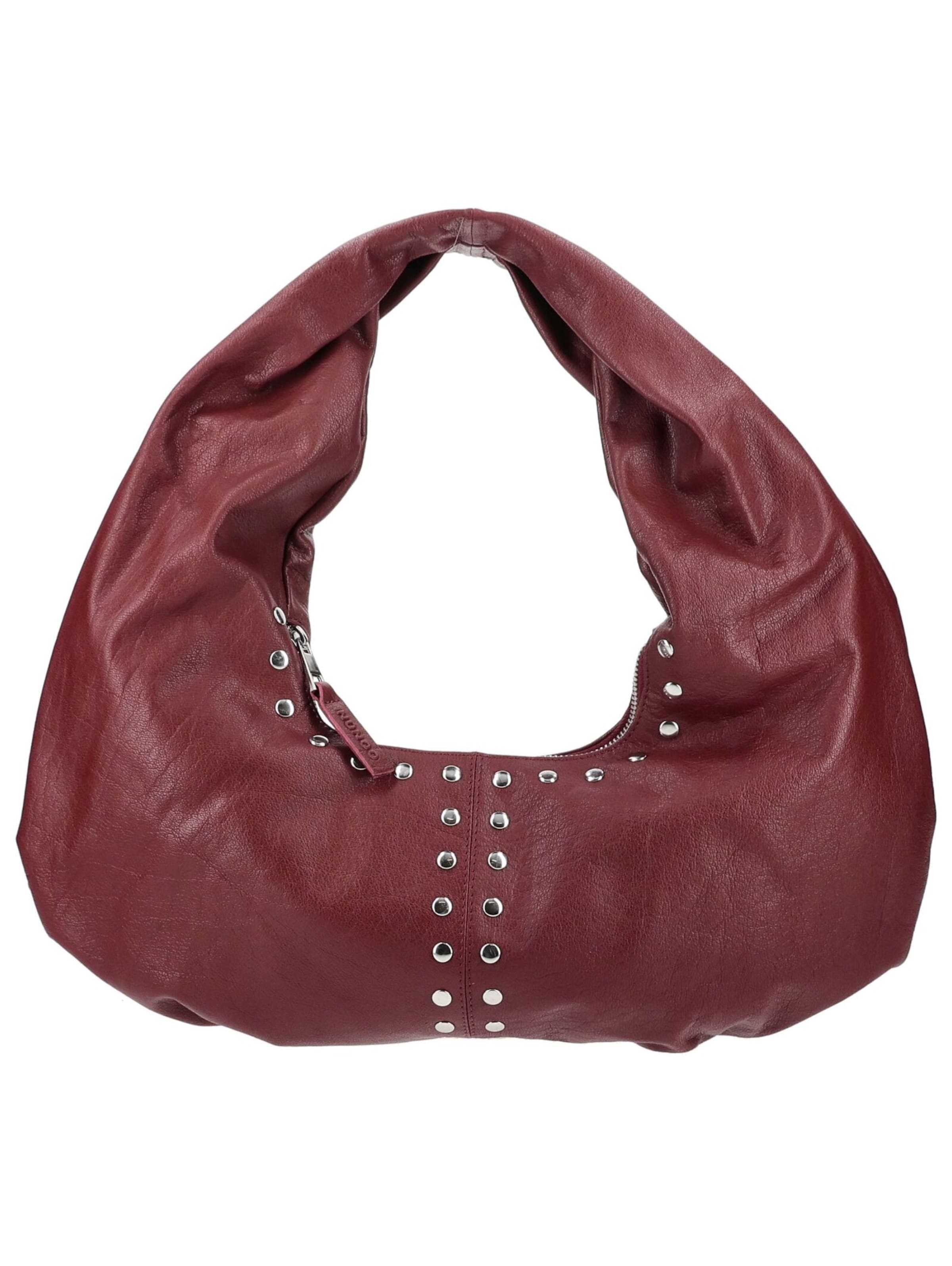 Sac bandoulière NÚNOO en rouge : devant