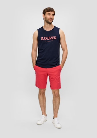 regular Pantaloni chino di s.Oliver in rosso