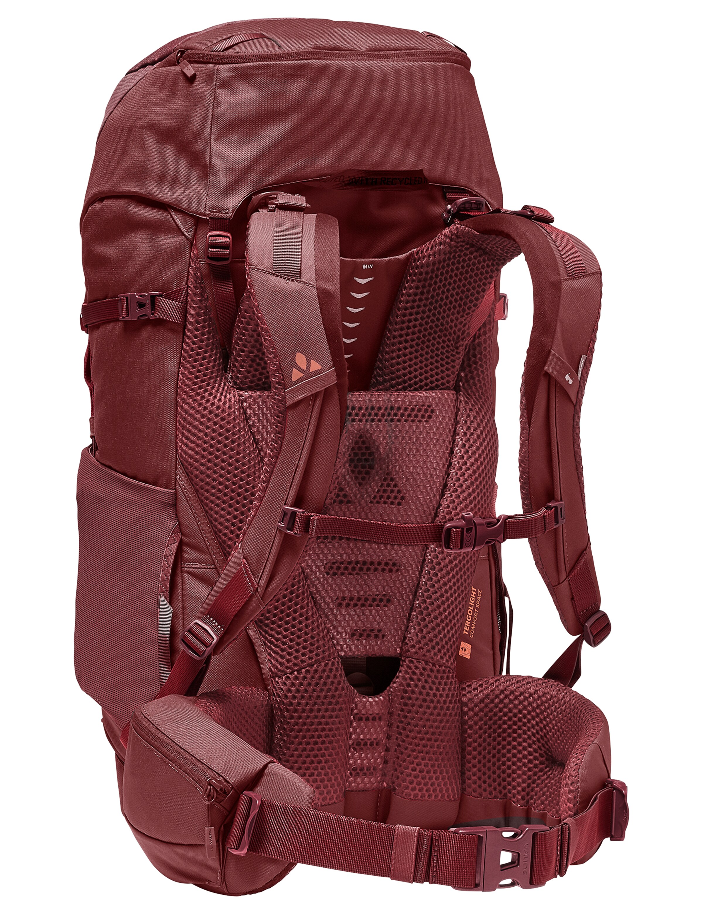 VAUDE Sports backpack 'Asymmetric' in Red