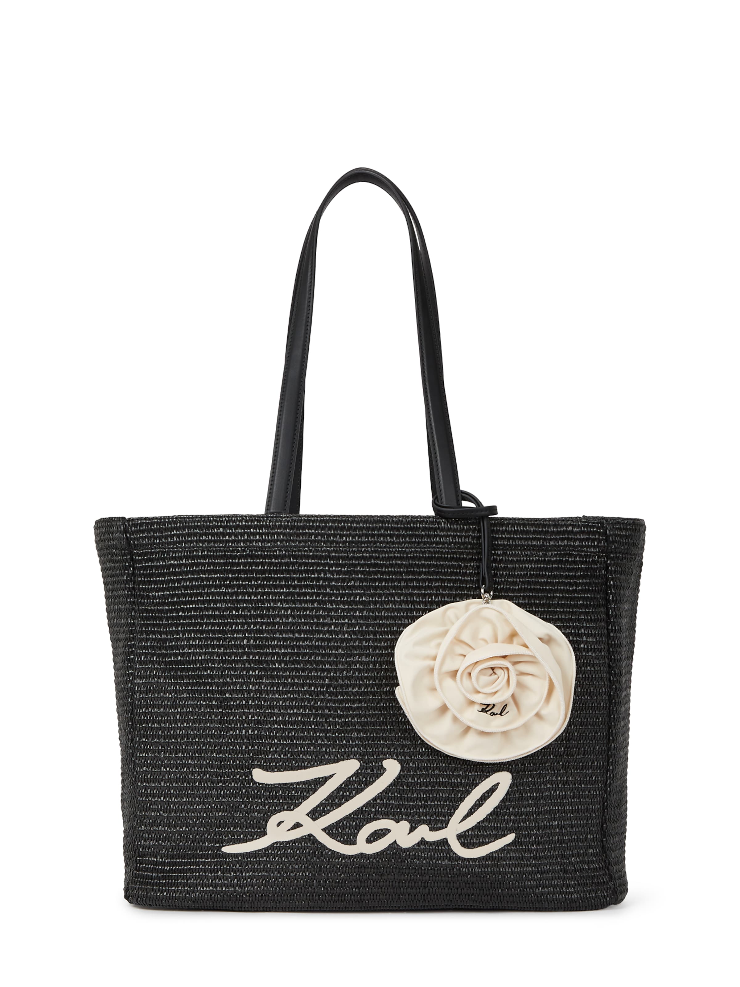 Karl Lagerfeld Rannakott, värv must: eest vaates