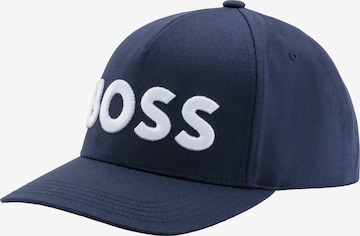 BOSS Cap in Blau: Vorderseite