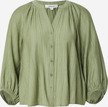 s.Oliver Блузка в Зеленый: спереди