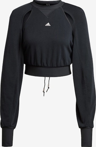 ADIDAS SPORTSWEAR Sweatshirt in Black: front