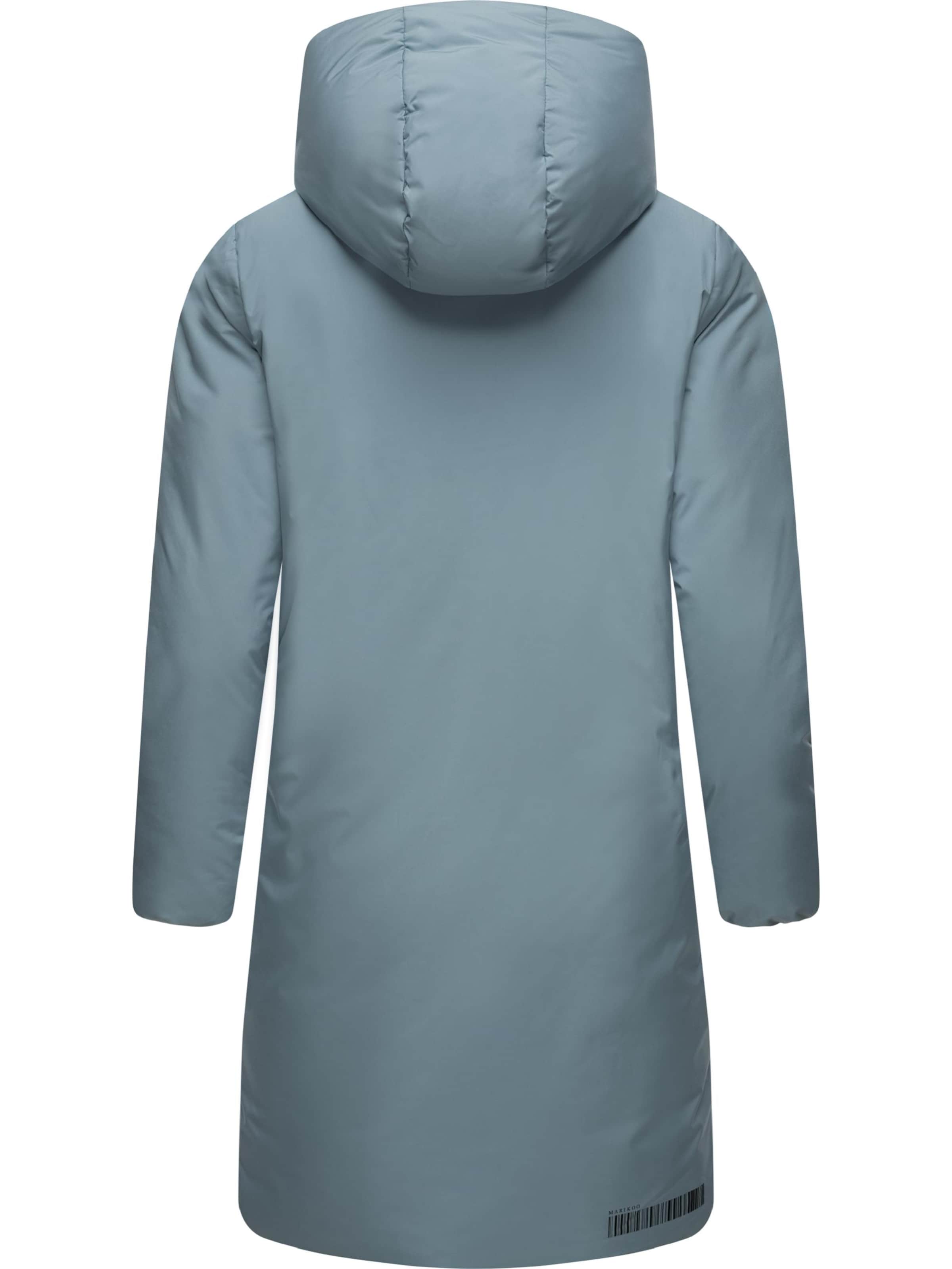 MARIKOO Vinterfrakke 'Nanami 16' i blå