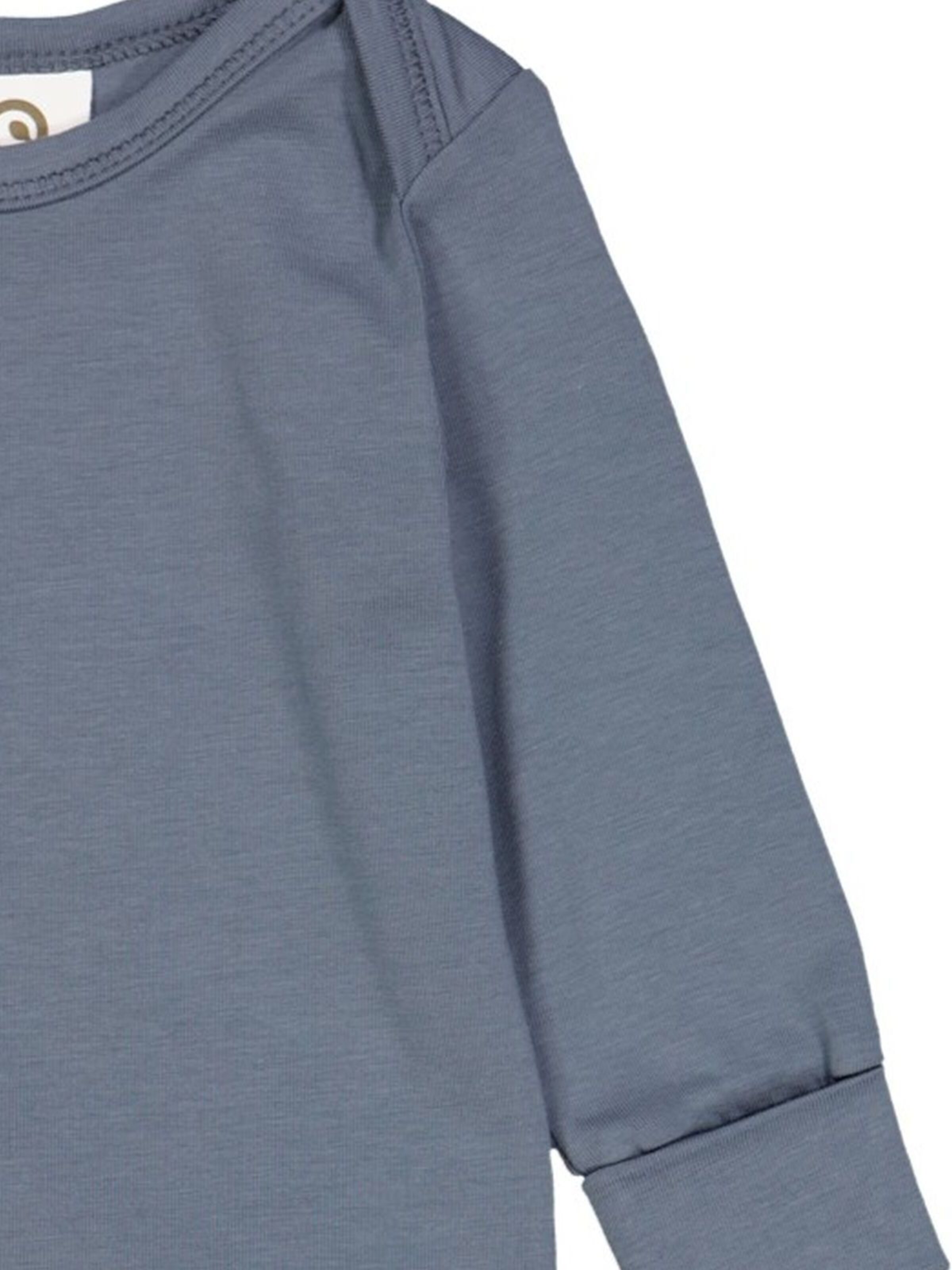 Barboteuse / body Müsli by GREEN COTTON en gris