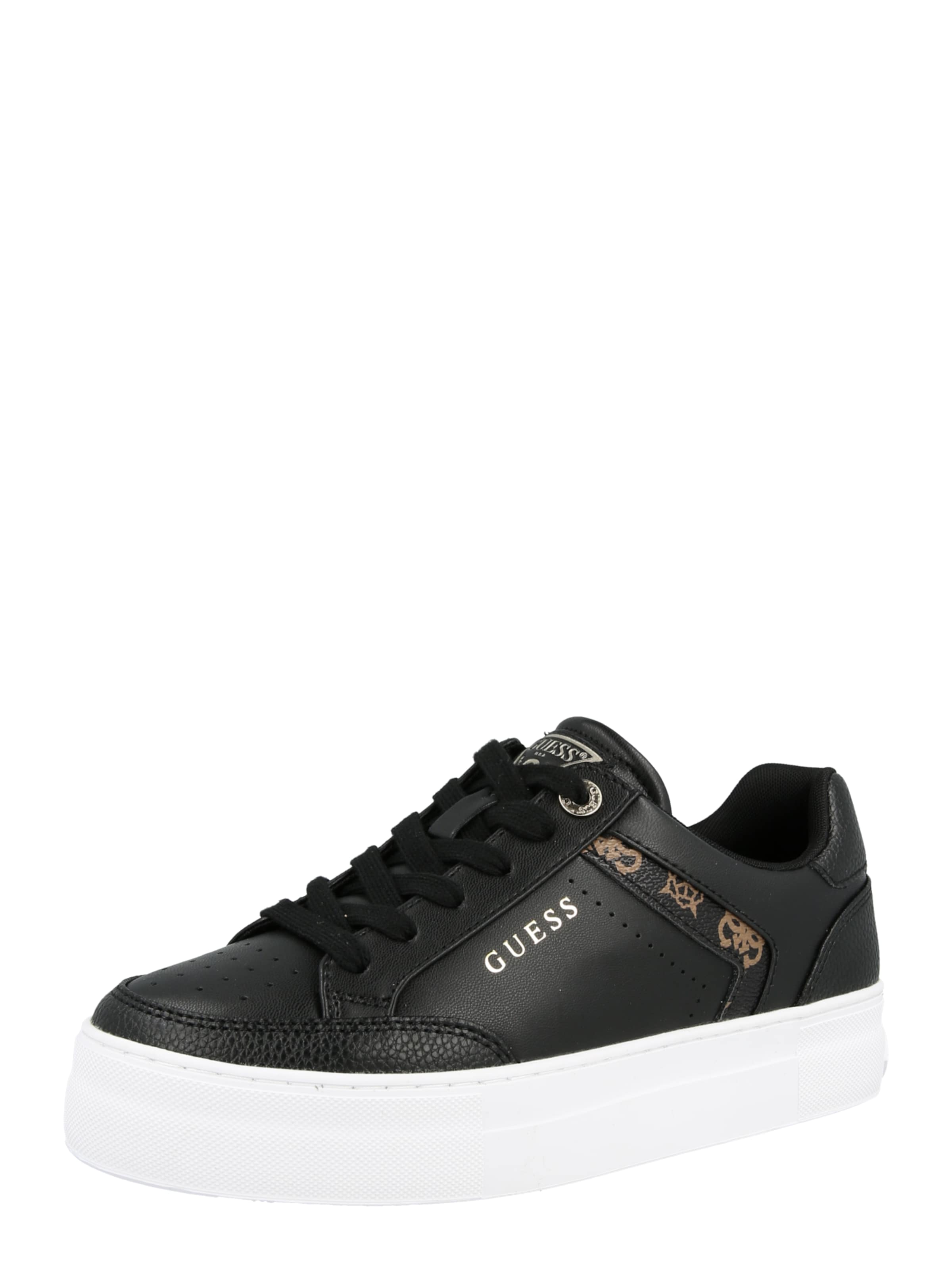 GUESS Sneakers 'GILAX' in Black: front