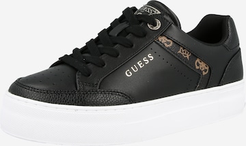 GUESS Sneaker 'GILAX' in Schwarz: Vorderseite