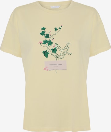 TATUUM Shirt 'Malati' in Beige: voorkant