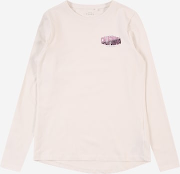 NAME IT Shirt 'NKFVIX' in Wit: voorkant