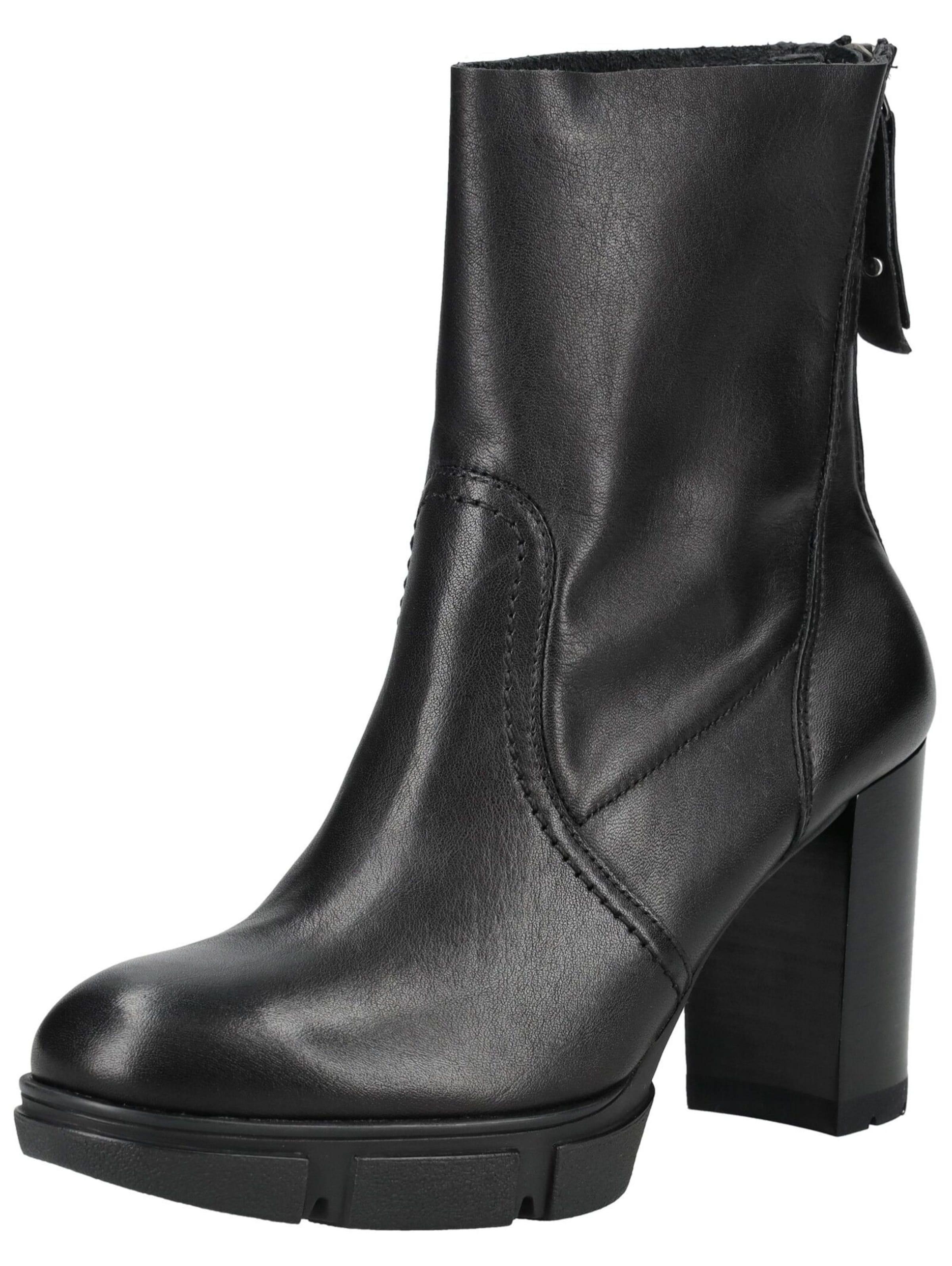 Paul Green Ankle Boots in Black: front