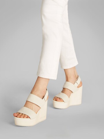 Sandalo di Calvin Klein Jeans in grigio: frontale
