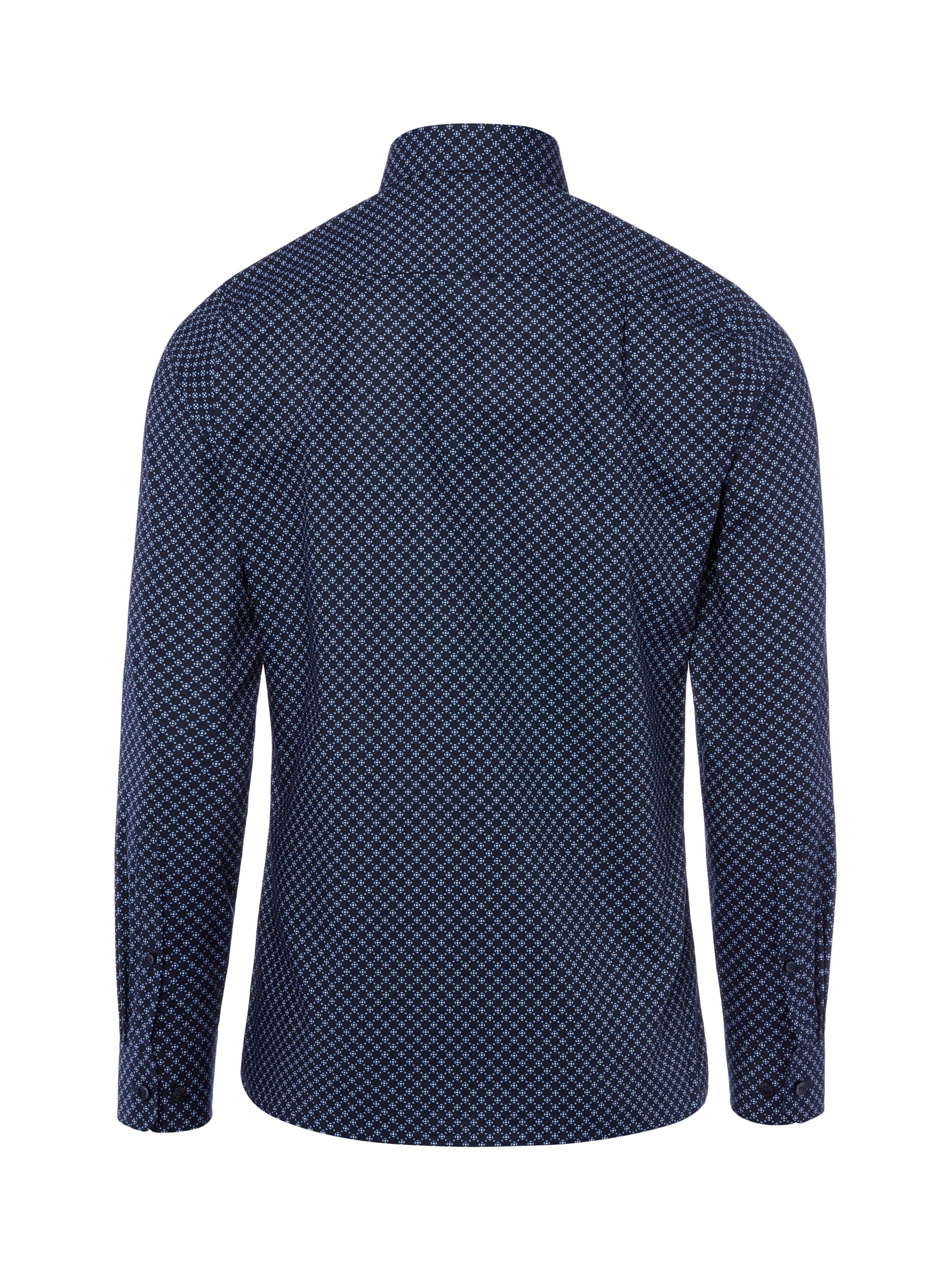 Finshley & Harding Slim fit Zakelijk overhemd in Blauw