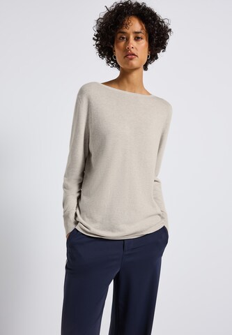 STREET ONE Pullover in Beige: Vorderseite
