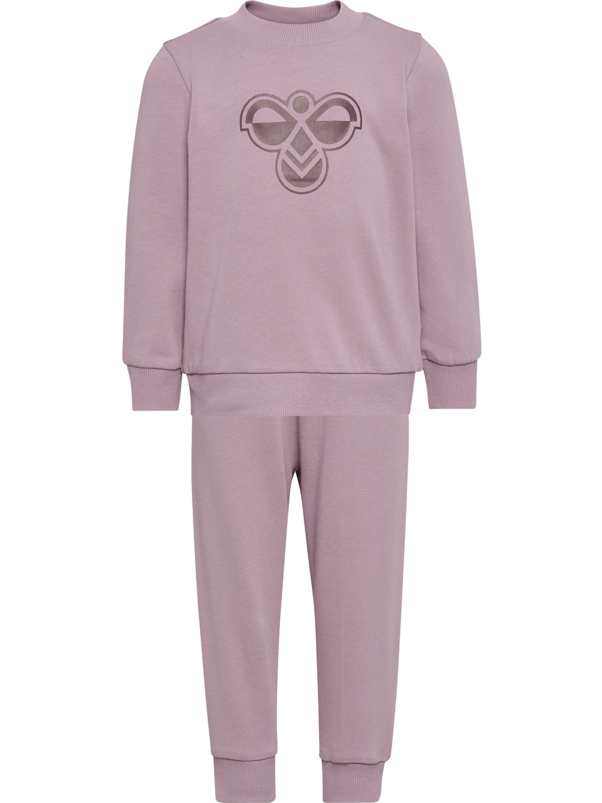 Hummel Set in Lila: Vorderseite