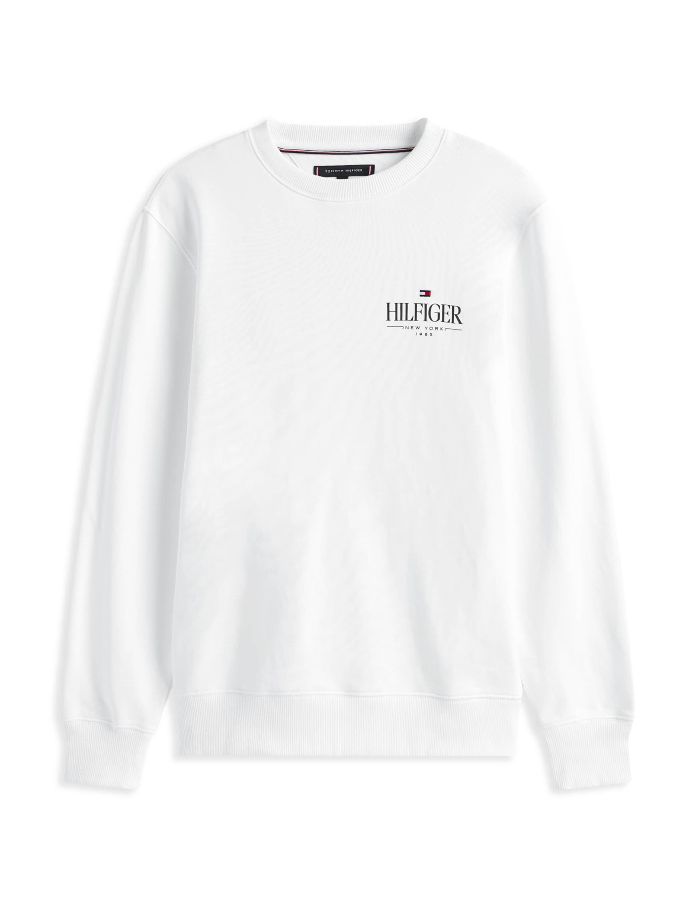 TOMMY HILFIGER Sweatshirt in Weiß: Vorderseite