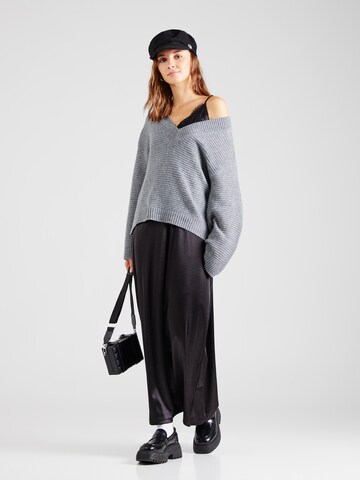 JDY Sweater 'JDYMADDY' in Grey