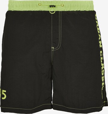 Shorts de bain Urban Classics en noir : devant