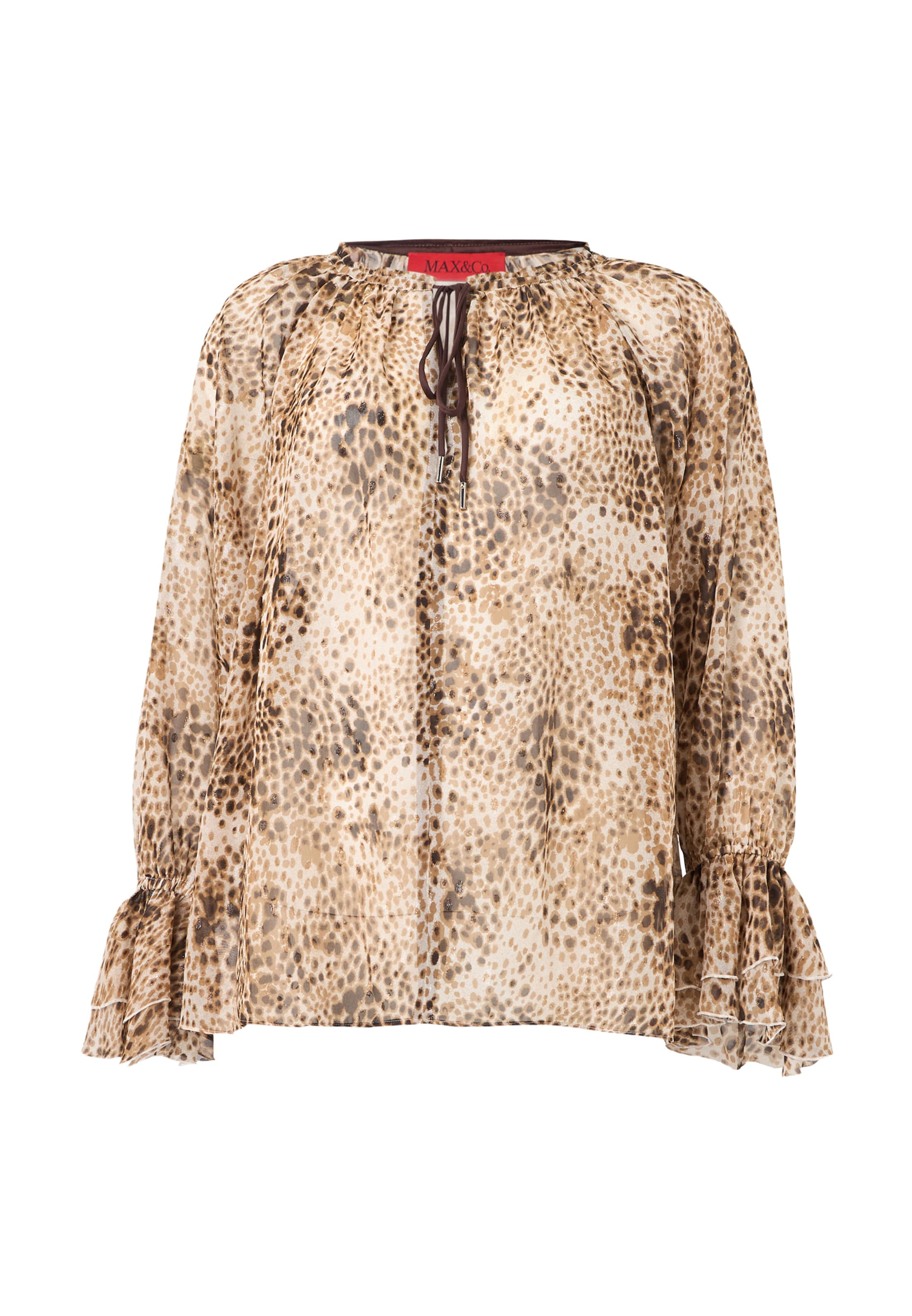 MAX&Co. - Blusa 'EBURNEA' en beige: frente