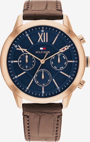 TOMMY HILFIGER Analog watch in Blue: front