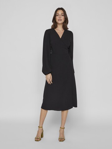 VILA Dress in Black: front