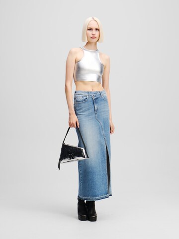 KARL LAGERFELD JEANS Kjol i blå