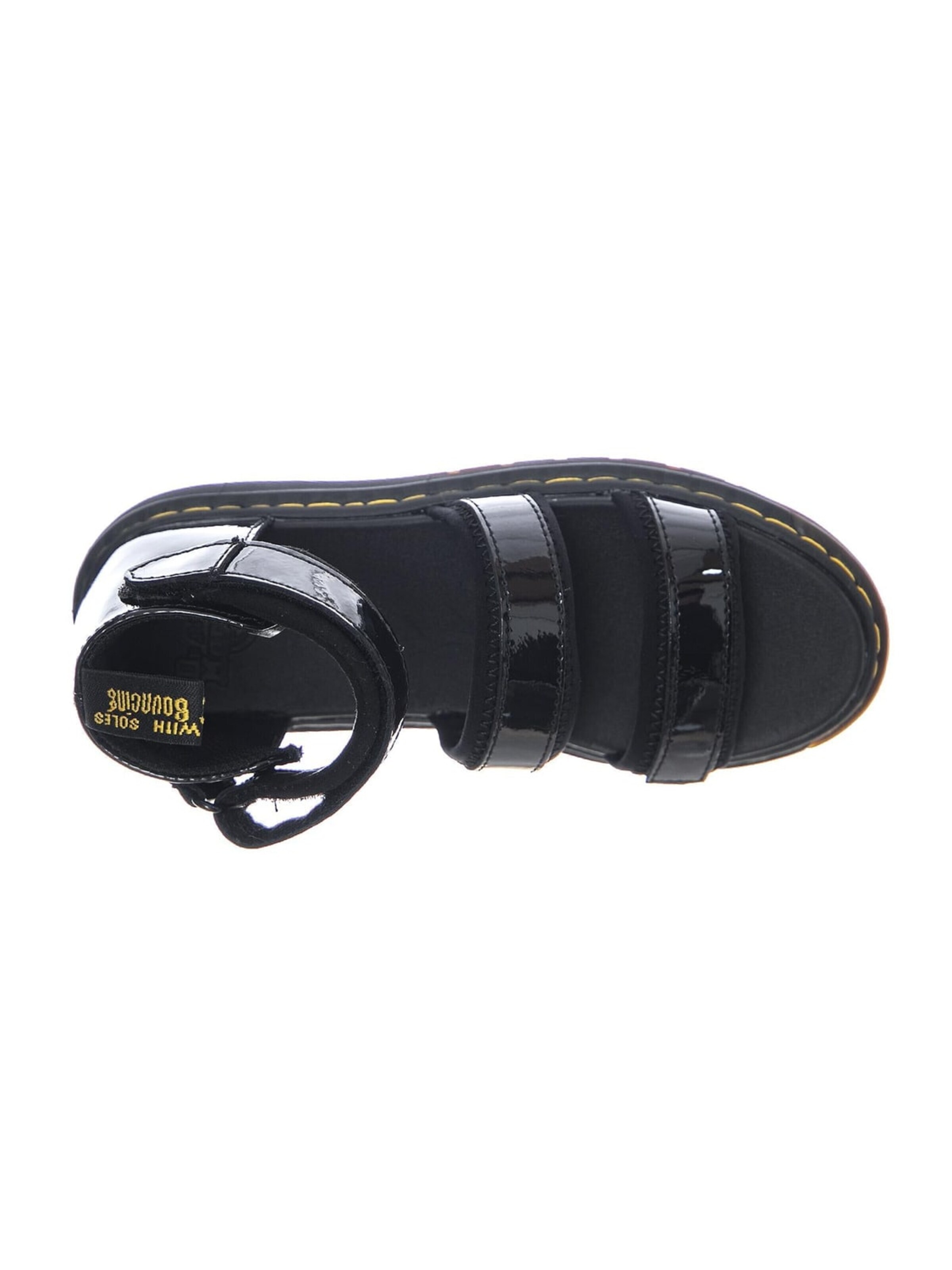 Sandales Dr. Martens en noir