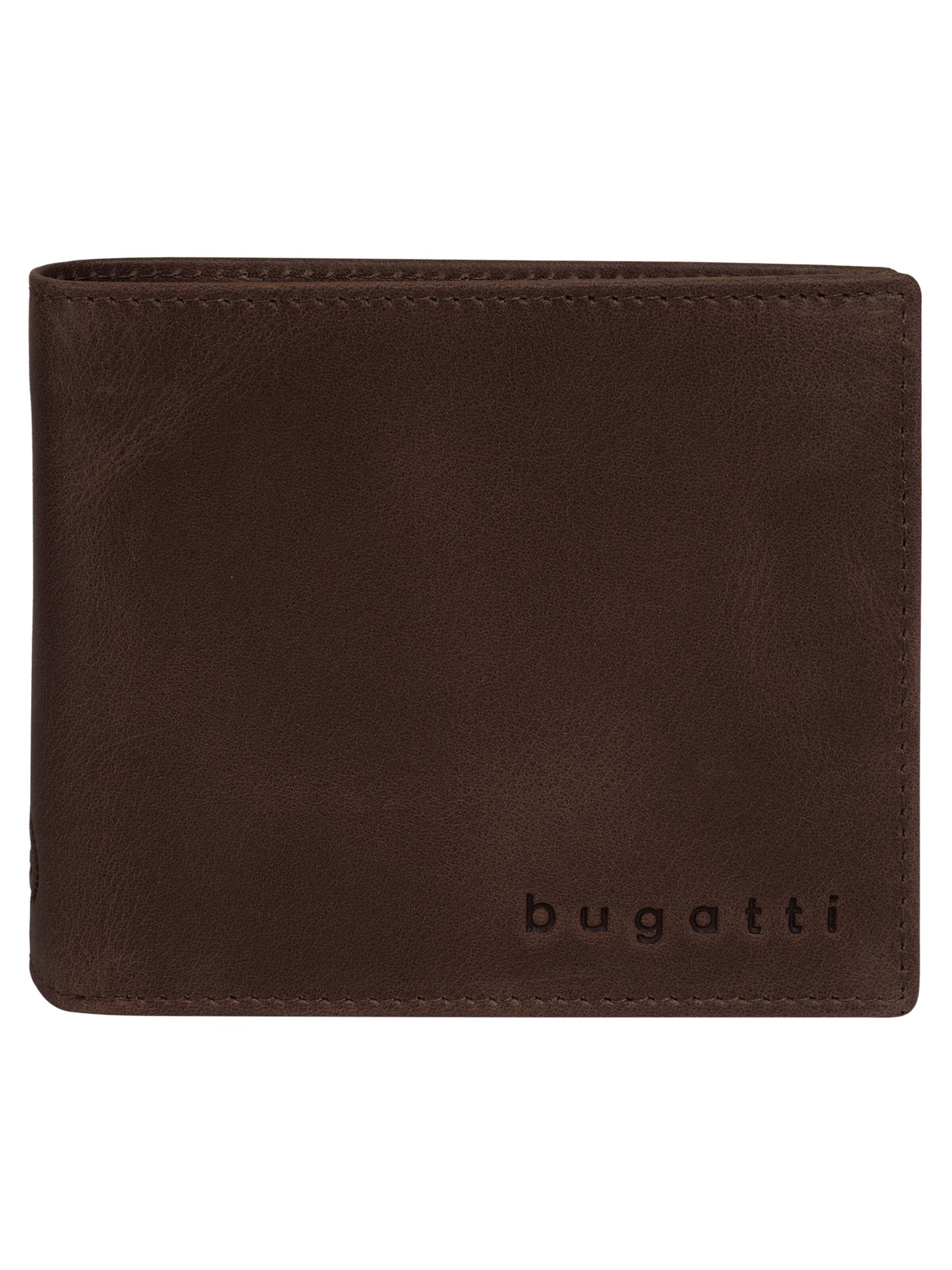 Porte-monnaies 'bugatti Geldbörse VOLO' bugatti en marron : devant