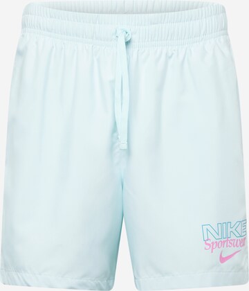 Nike Sportswear Regular Shorts in Blau: predná strana