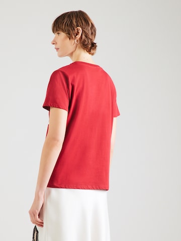 Tricou de la MADS NORGAARD COPENHAGEN pe roșu