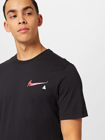 NIKE Functioneel shirt in Zwart