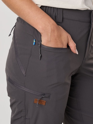 SWEDEMOUNT Regular Outdoor Pants 'Stryn' in Grey
