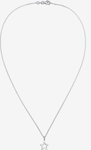 ELLI Ketting 'Sterne' in Zilver: voorkant