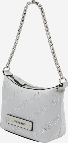 Sac bandoulière 'Essential Crystal' Karl Lagerfeld en argent