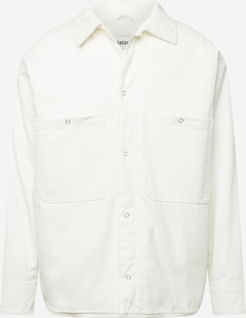 Veste mi-saison 'Aaron' WEEKDAY en blanc : devant