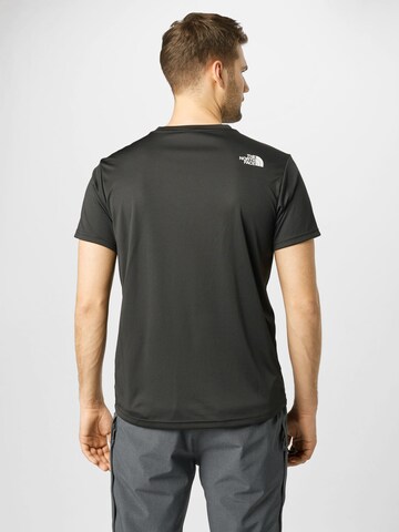 THE NORTH FACE Regular fit Λειτουργικό μπλουζάκι 'REAXION EASY' σε μαύρο