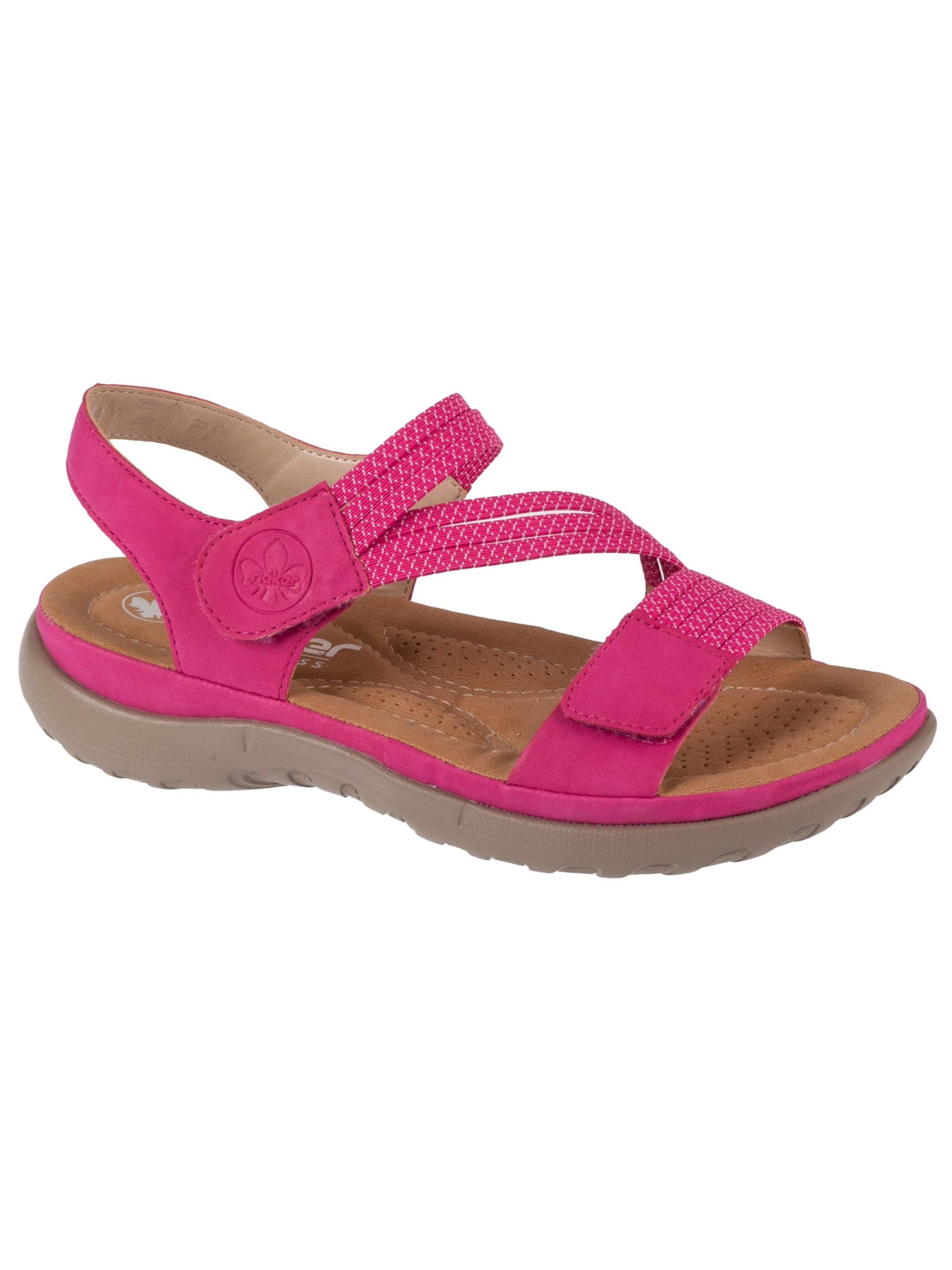 Rieker Sandal 'Rieker Sandals 64870' in Pink