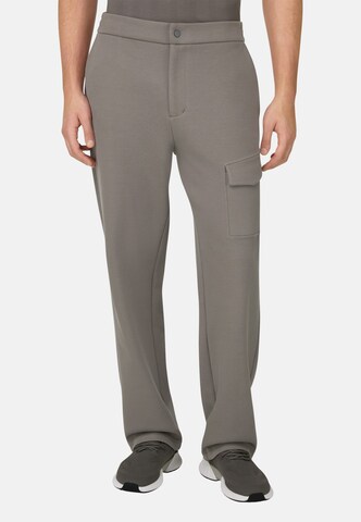 Boggi Milano Regular Cargobroek 'B Tech' in Grijs: voorkant