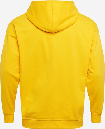 Urban Classics Sweatshirt i gul