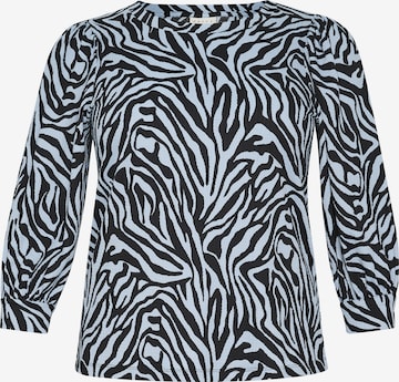 KAFFE CURVE - Blusa 'KCIvena' em azul: frente