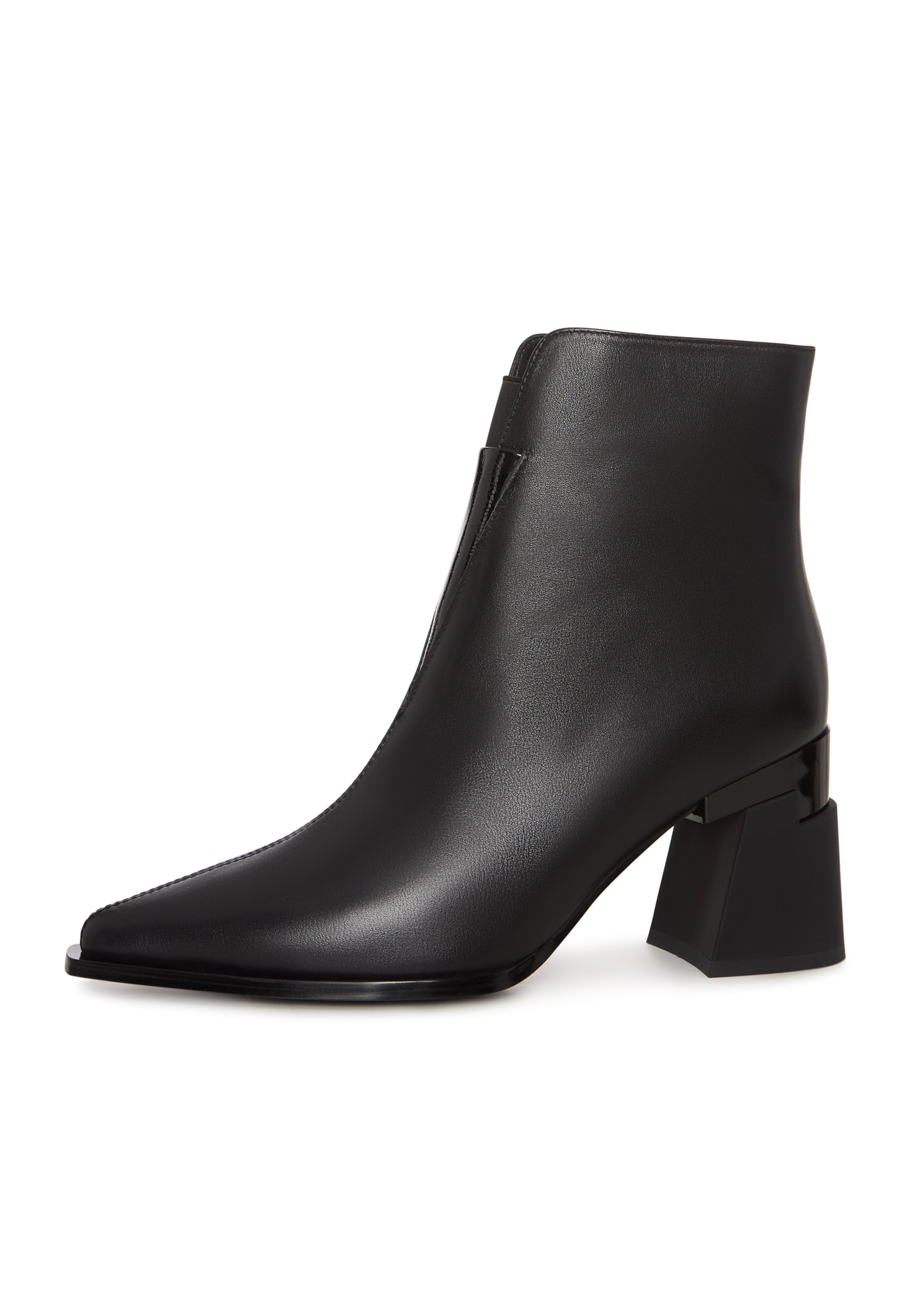 CESARE GASPARI Stiefelette in Schwarz: Vorderseite