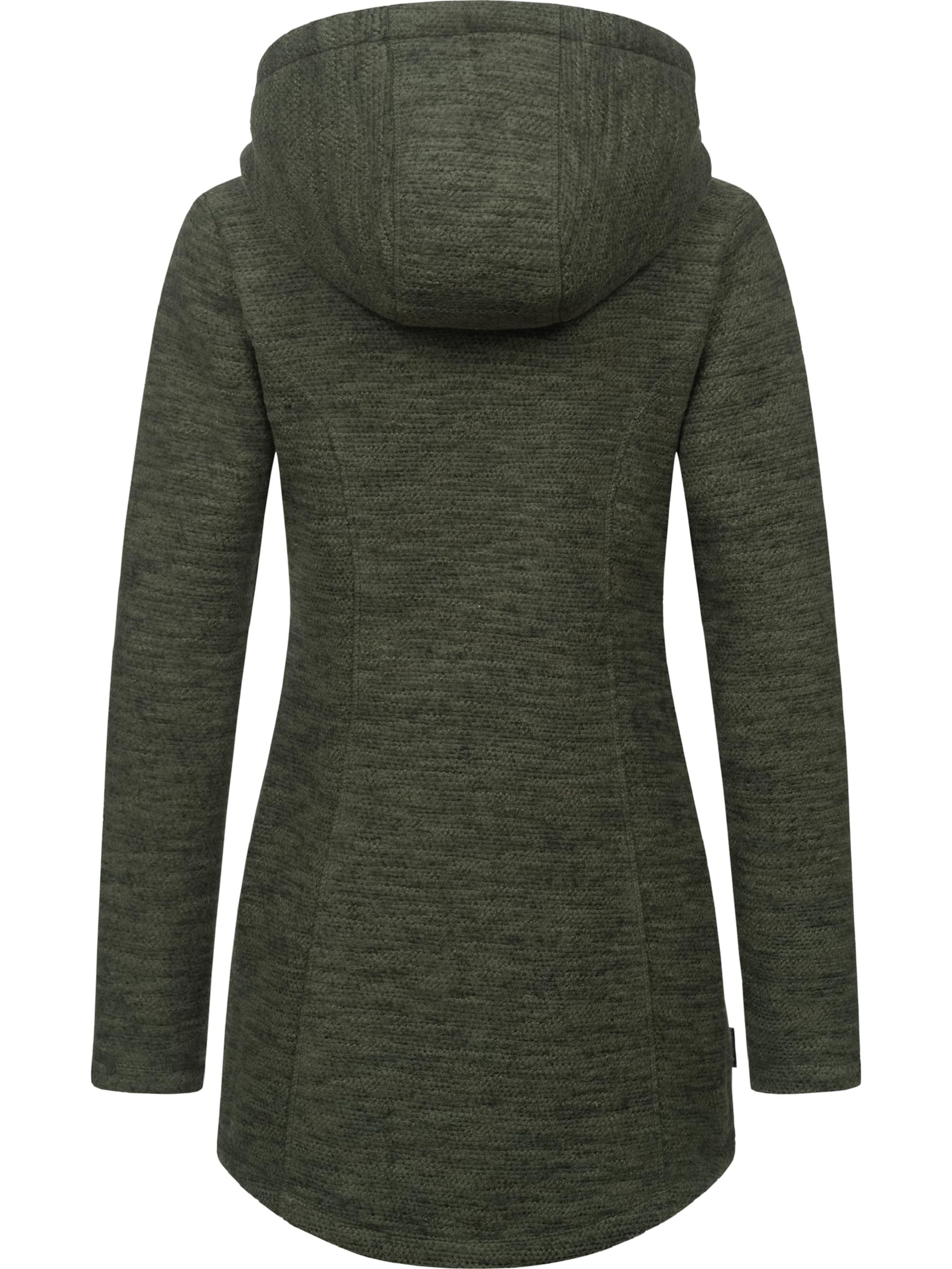 Ragwear Плетена жилетка 'Leysha' в зелено