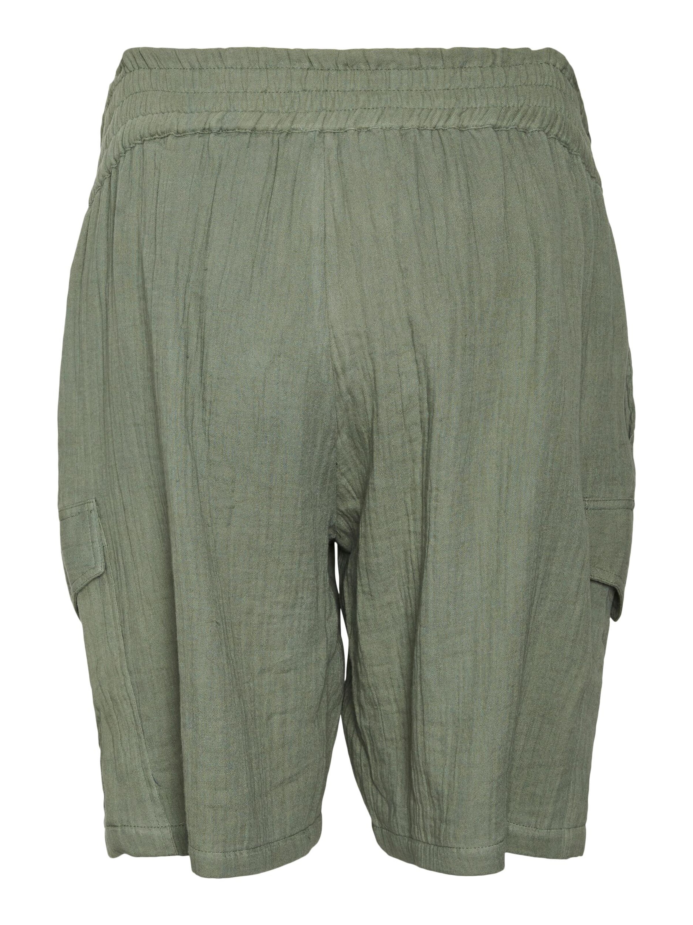 žalia MAMALICIOUS Laisvas Laisvo stiliaus kelnės 'Malu'