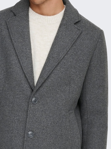 Only & Sons - Abrigo de entretiempo 'ONSMatthew' en gris