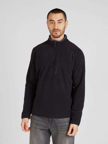 Kathmandu Sportpullover 'RIDGE 100' in Schwarz: predná strana