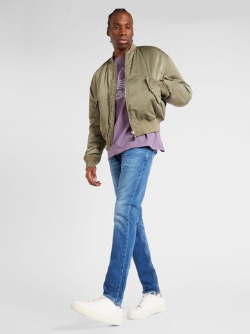 Coupe slim Jean 'GYMDIGO' Pepe Jeans en bleu